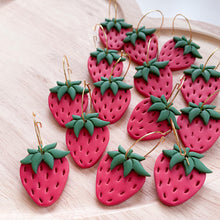 Load image into Gallery viewer, Strawberry Hoops
